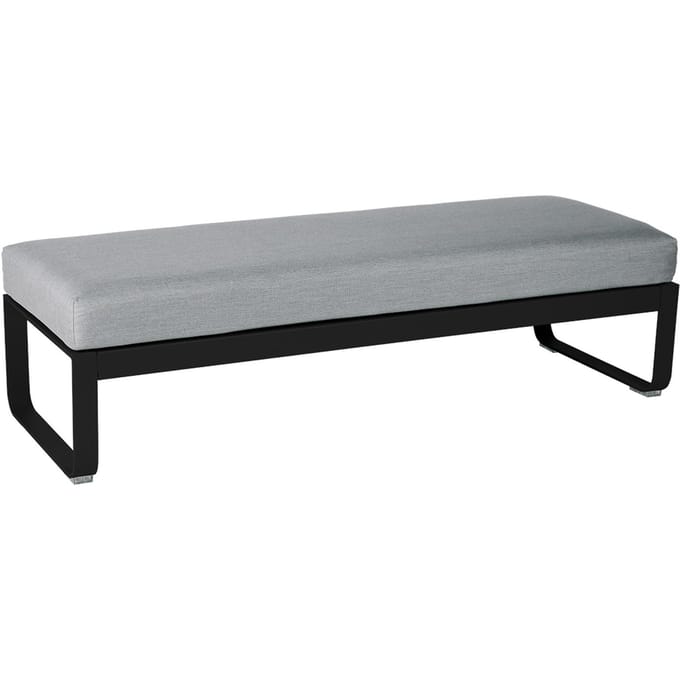 Fermob BELLEVIE Zitbank Module Midden - 42 drop mat - 79 Flanelgrijs