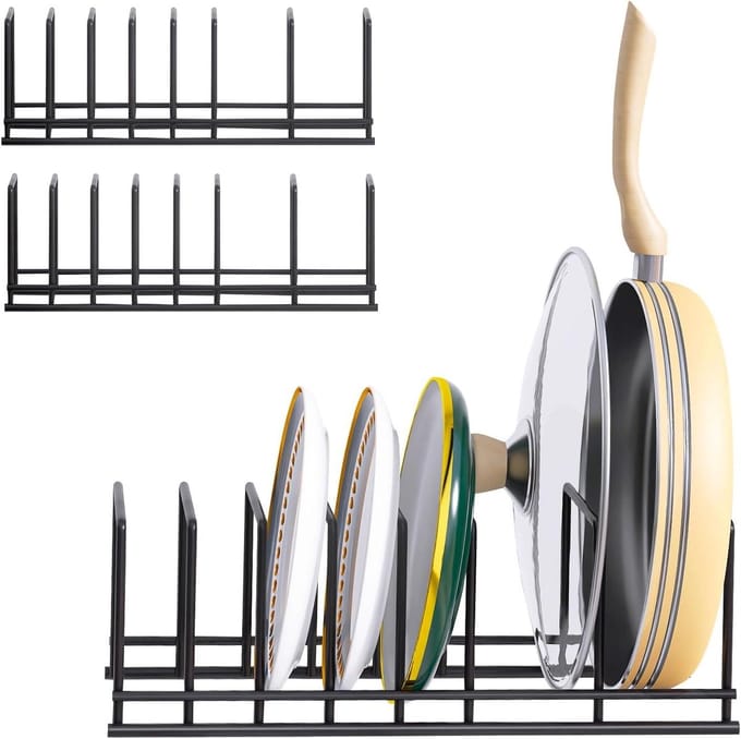 Pot deksel organizer