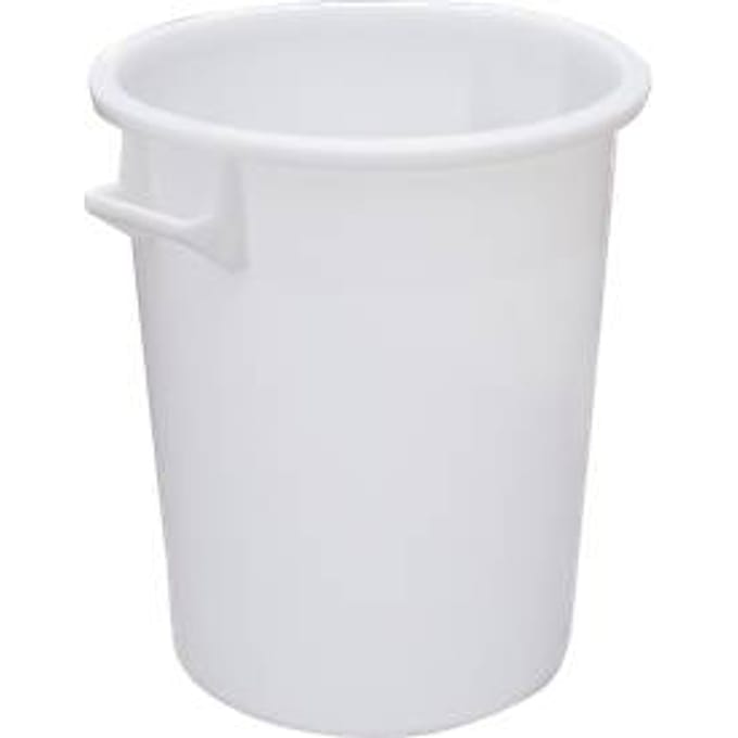 Ton, van HDPE, stapelbaar 75 liter, naturel