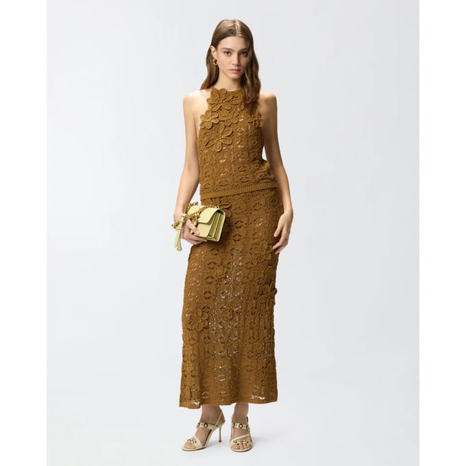 Pinko anthemis haak rok naaien ss26