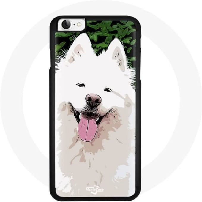 Coque iphone 5 Samoyede Blanc