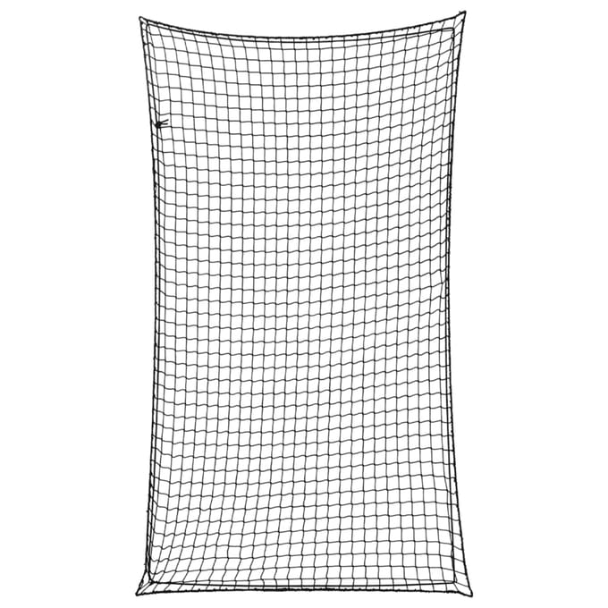 vidaXL - Aanhangwagennet - elastisch - touw - 3,5x2 - m - polypropeen - zwart