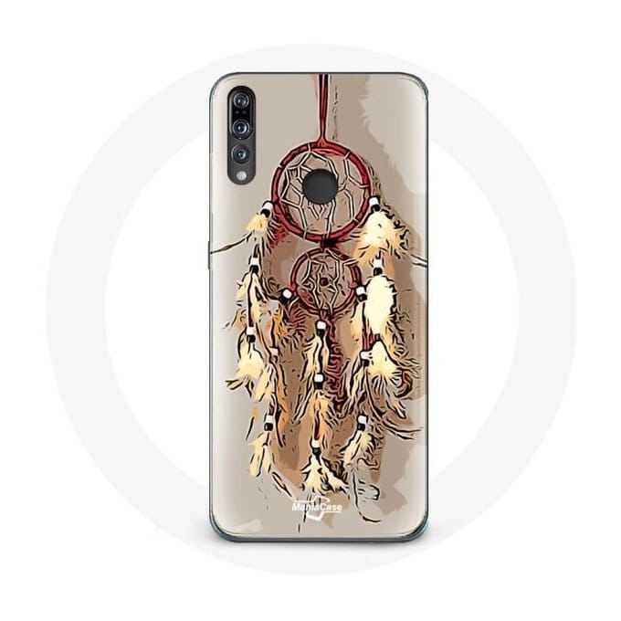 Coque - Huawei - P30 Lite - Attrape Rêve - Marron - Souple marron