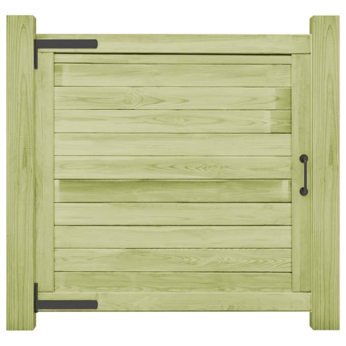 vidaXL - Poort - 100x100 - cm - geïmpregneerd - grenenhout