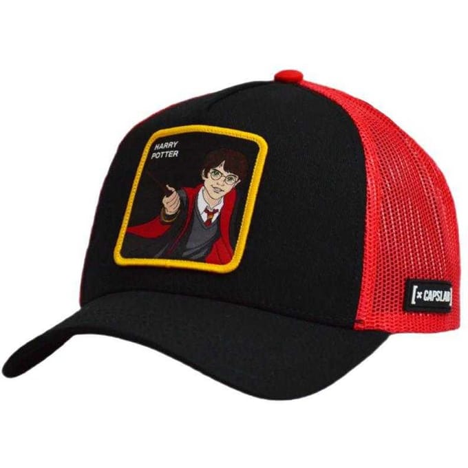 Capslab Heren Harry Potter Trucker pet (Zwart/Rood)