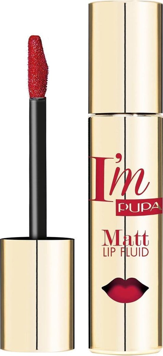 Pupa Red Queen I'M Matt Lip Fluid 055 Royal Burgundy