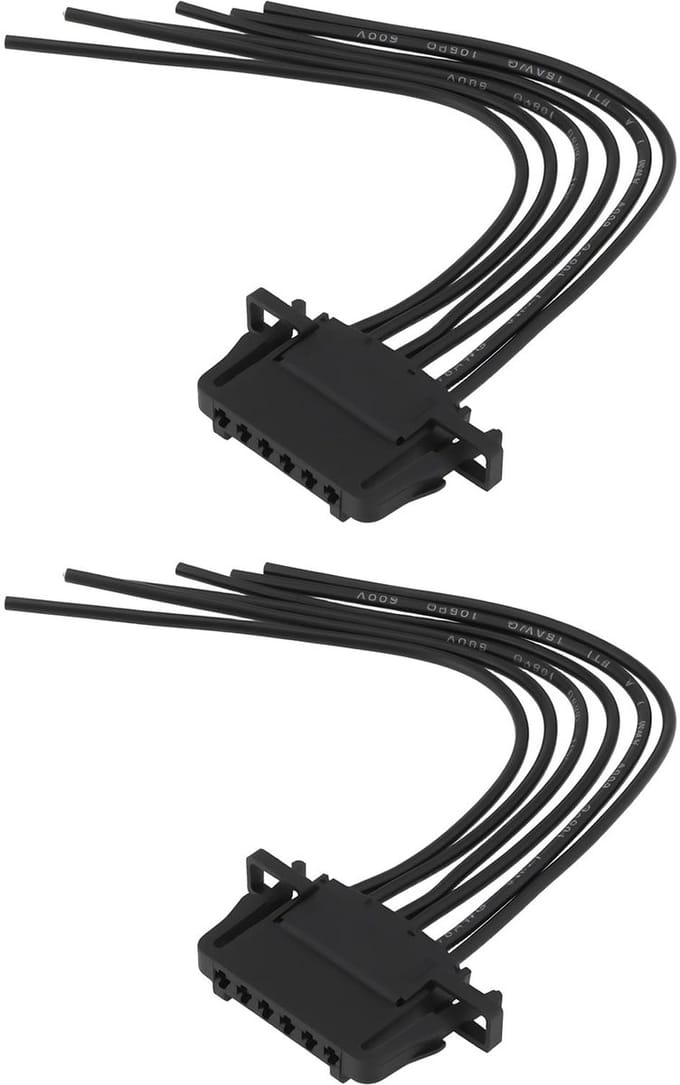 Dailygoods - 6-Pin Connector Reparatie Harnas voor Auto