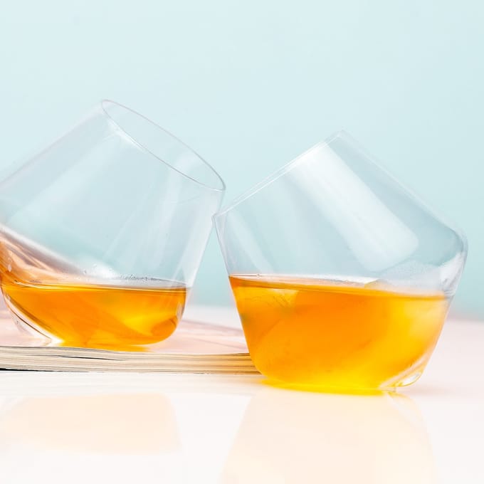 Rocking Whisky Glazen - Set Van 2