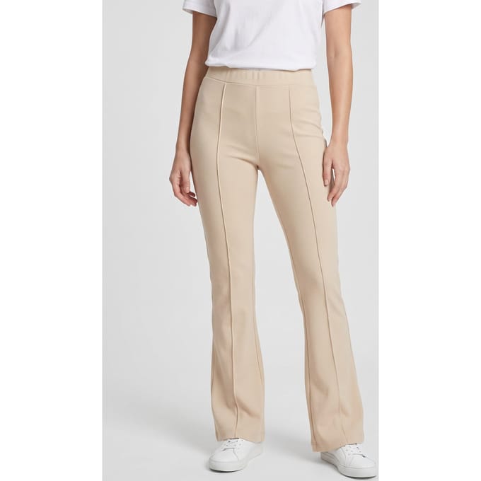 ARKET Olenna Trouser Beige Größe: M | Stoffhosen Outlet | Damen | Braun