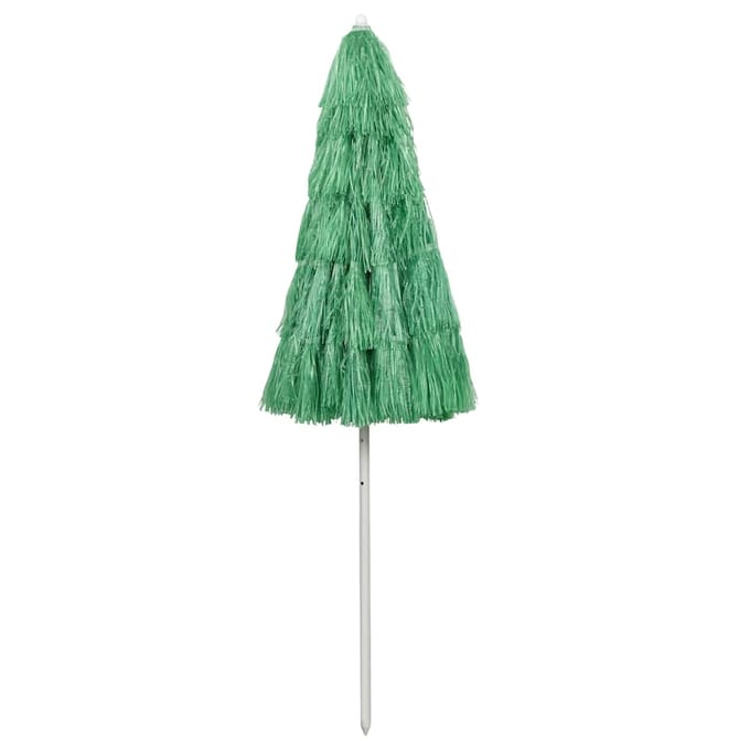 vidaXL Strandparasol Hawaï 240 cm groen