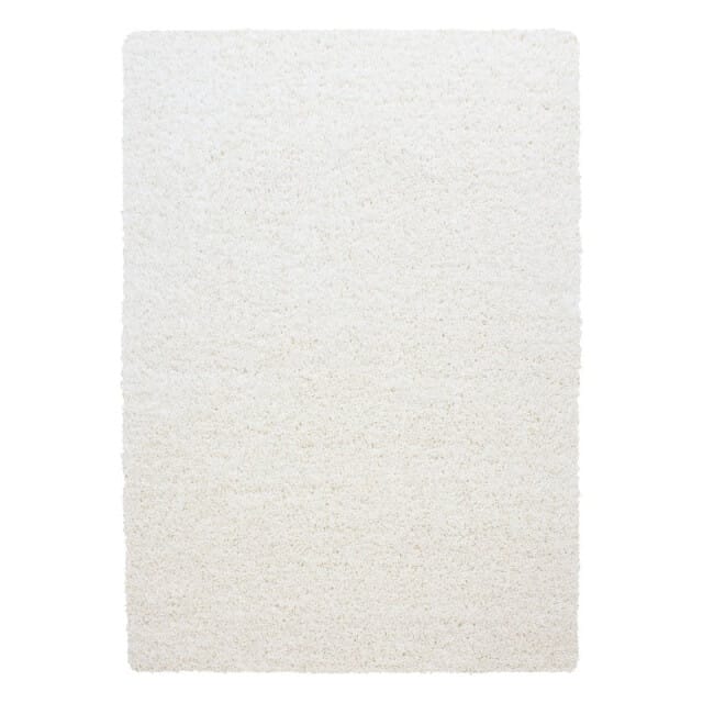 Muratap Basic shaggy vloerkleed creme hoogpolig- 100x200 cm