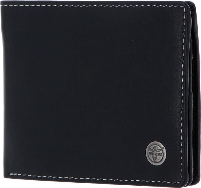 CHIEMSEE Portemonnee Chicago RFID Wallet With Flap Black Zwart