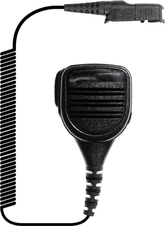 Hoornie - Heavy Duty Speaker Microfoon voor Motorola DP2400, DP2600, DP3441 & DP3661