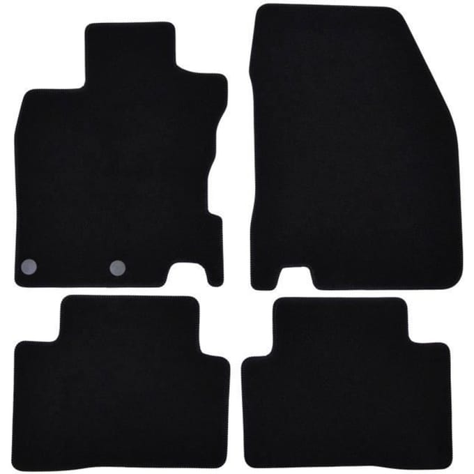 Tapis de sol - Nissan - X-Trail 2017-2020 - 4 pièces - Velours imperméable - Antidérapant