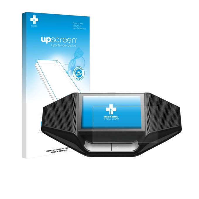 upscreen - Screenprotector voor Bosch Wireless discussion DCNM-WDE - Folie Beschermfolie transparant antibacterieel