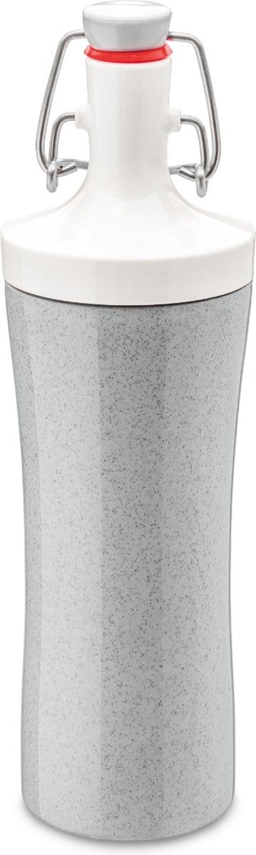 Waterfles, 425 ml, Organic Grijs - Koziol | Plopp To Go