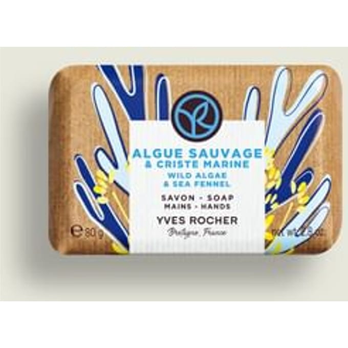 YVES ROCHER - Wild Algae & Sea Fennel Soap 80g