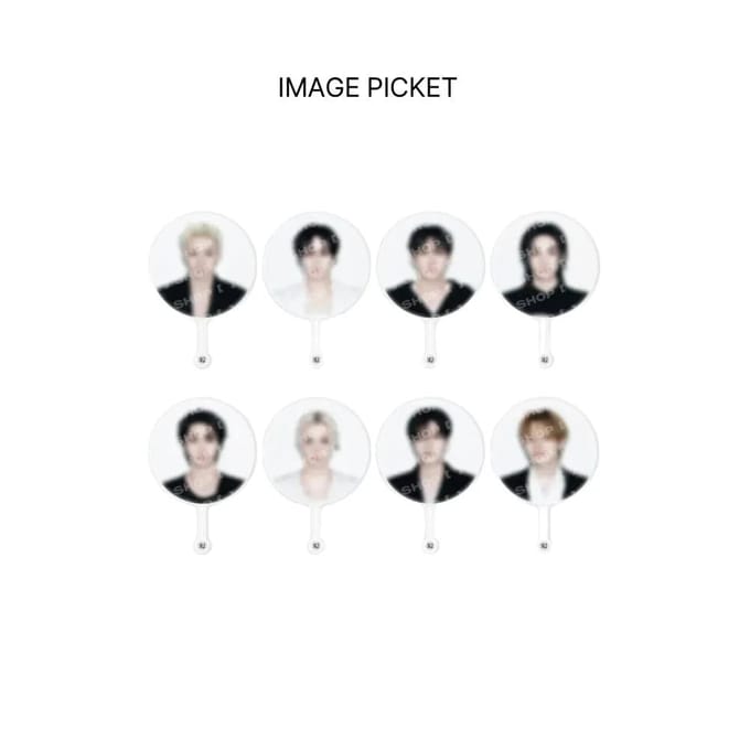 [Vroege Toegang] Officiële Stray Kids Wereldtournee RUN IT SEOUL MD 050 Type: IMAGE PICKET / Type2: Bbokari