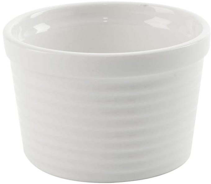 Orion Serie - Porseleinen Ovenschaal - Wit - 10,5 cm - 250 ml