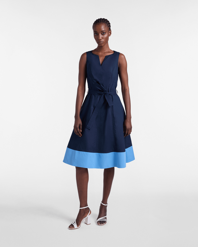 jurk blauwe marine