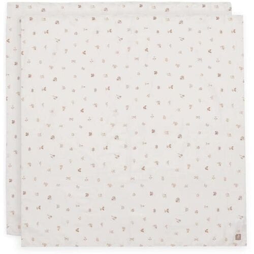 Jollein hydrofiele multidoeken Animal Friends 2 stuks Ivory White unisex