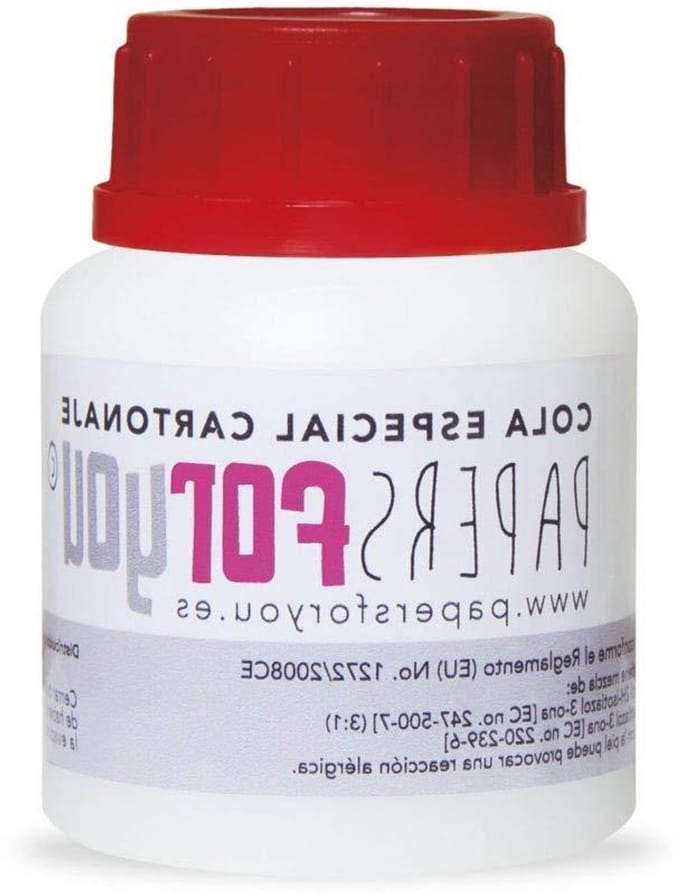 Papier Lijm - Speciale Lijm - Papier Verlijmen - Speciale Doos Binding - 250 ml - Wit
