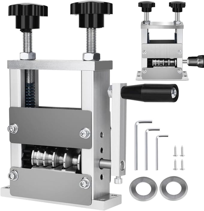 Elektrische Striptang - Kabelstripper - Draad Strippen - Verstelbare Handslinger - 1.5-15 mm - Zilver