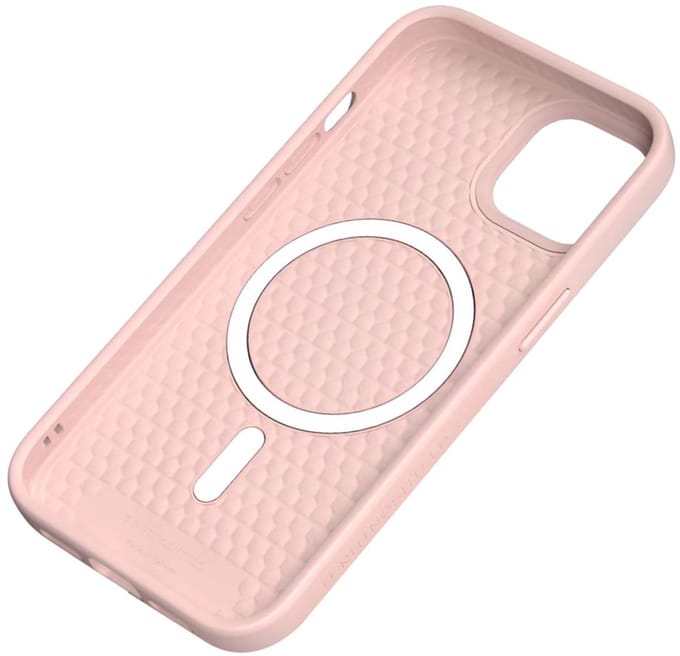 Rhinoshield, Hoesje geschikt voor iPhone 14 Plus - SolidSuit ShockSpread MagSafe Compatibel, Roze