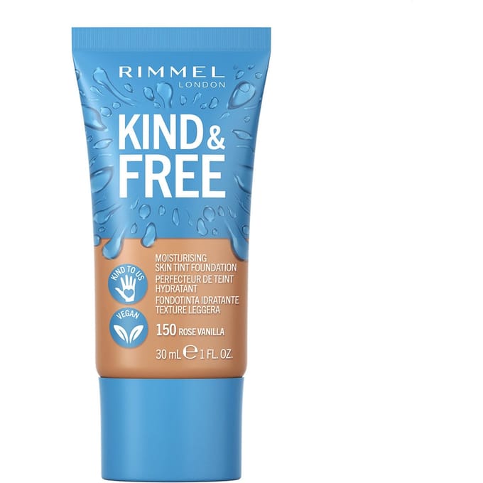 Rimmel London KIND & FREE Vegan Foundation - 150 Rose Vanilla