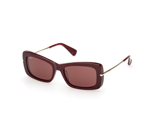 Maxmara MM0194 Bordeaux/texture 54/18/135 WOMAN Zonnebrillen