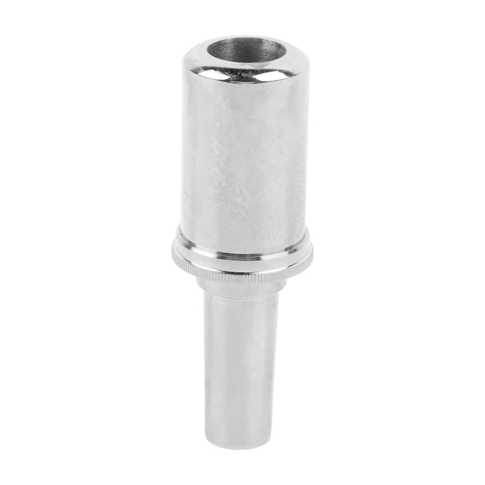 Hoorn Drukverminderende Klep Ademtraining Mondcorrector Professioneel Correctie Assistentie Gereedschap Zilver white
