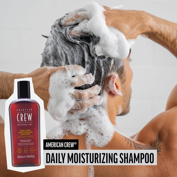American Crew Haarverzorging & lichaamsverzorging Daily Deep Moisturizing Shampoo Dames 250 ml