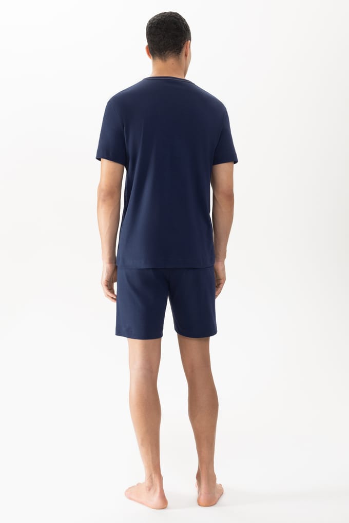 mey Herren Pyjama Kort Serie Pure Night