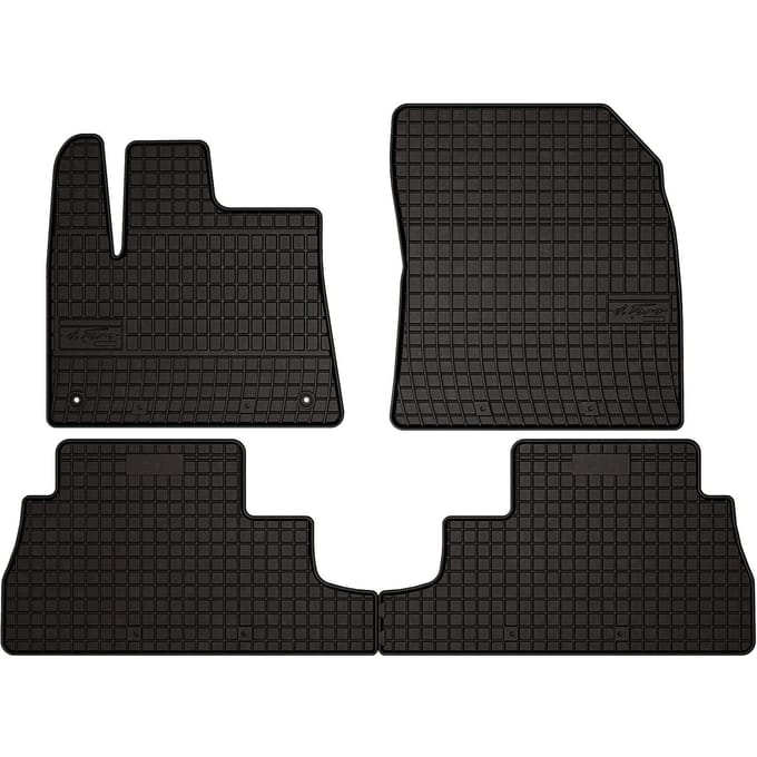 Wielganizator SolidPRO - Auto Rubbermatten - Opel Combo E - Zwart - Vervangingsset