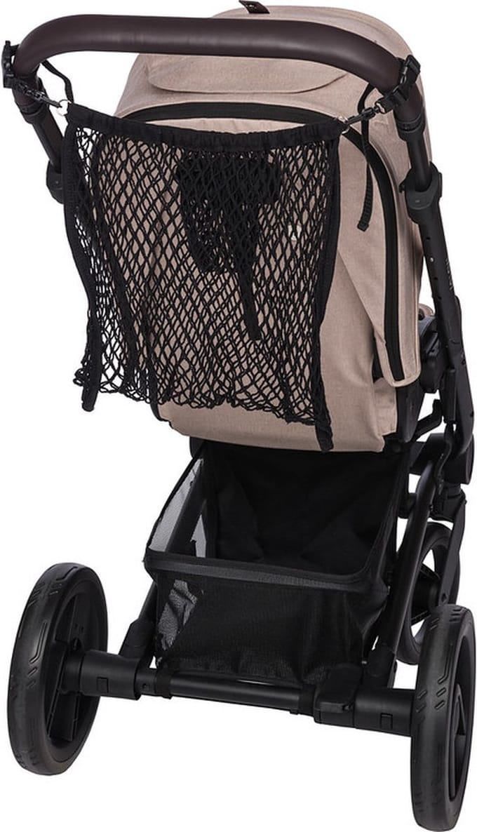 Dooky - Kinderwagen/Buggy Net - Stretch materiaal - Zwart - Universeel - Eenvoudig te bevestigen