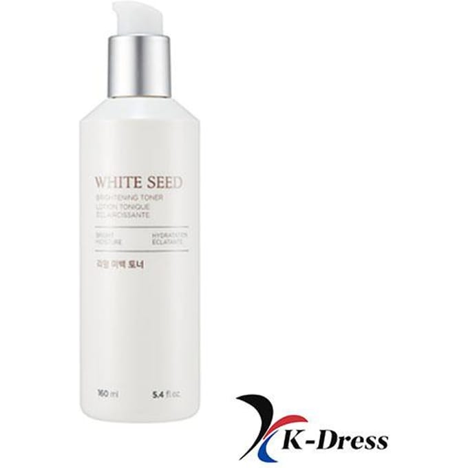 THE FACE SHOP White Seed Real Brightening Toner 160ml 1 PCS white