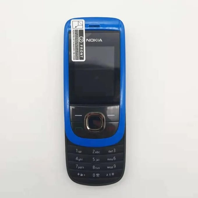 Gereviseerde Nokia Originele Nokia 2220 Slide Mobiele Telefoon Simple Set blauw