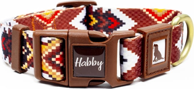 Luxe Halsband voor Honden-Verstelbaar 27 Cm-39 Cm x 2,5 Cm-Ethnic