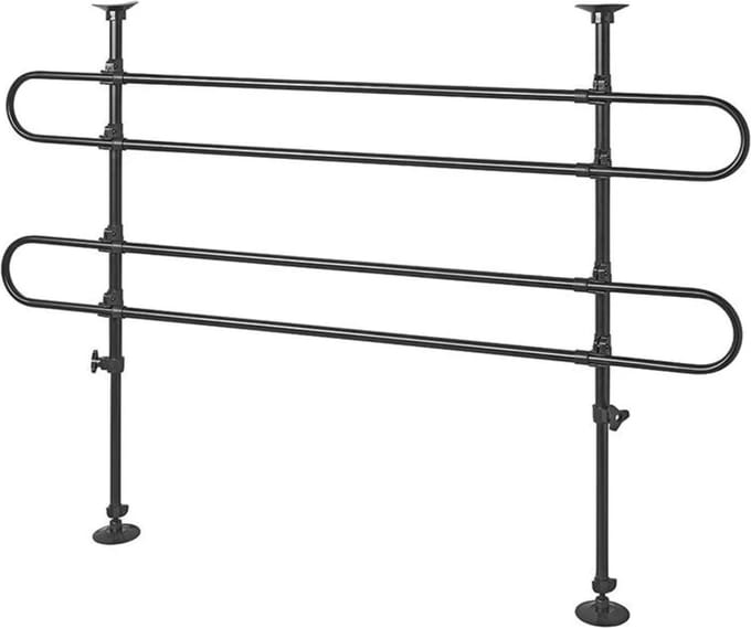 ProPlus Verstelbaar bagage- en hondenrek - 60-110 cm hoog - 85-140 cm breed - zwart