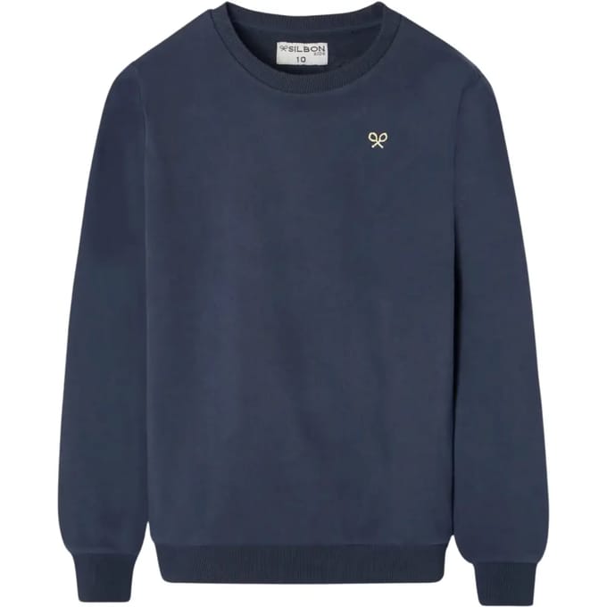 Sweatshirt met opdruk 'believe' op de rug voor kinderen Silbon