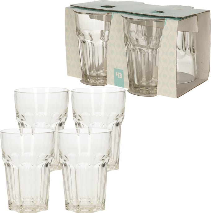 12x Drink glazen 360 ml