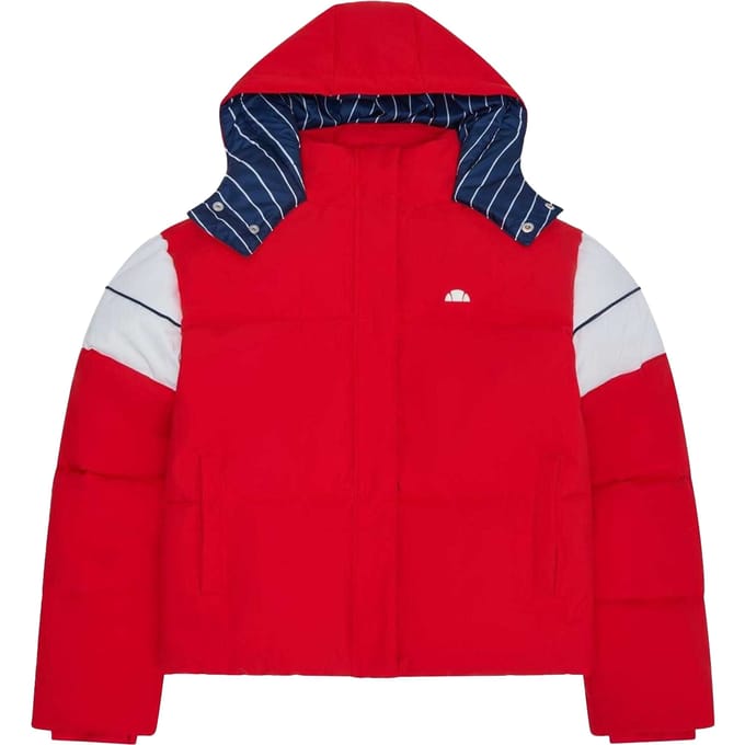 Ellesse Meisjes Soldi Gewatteerde Jas (Rood)