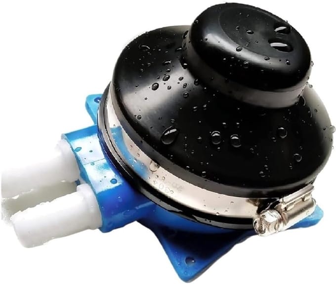 Voetpomp - Handmatige Pomp - Water Pompen - Compact Ontwerp - 1/2'' Slang - Zwart