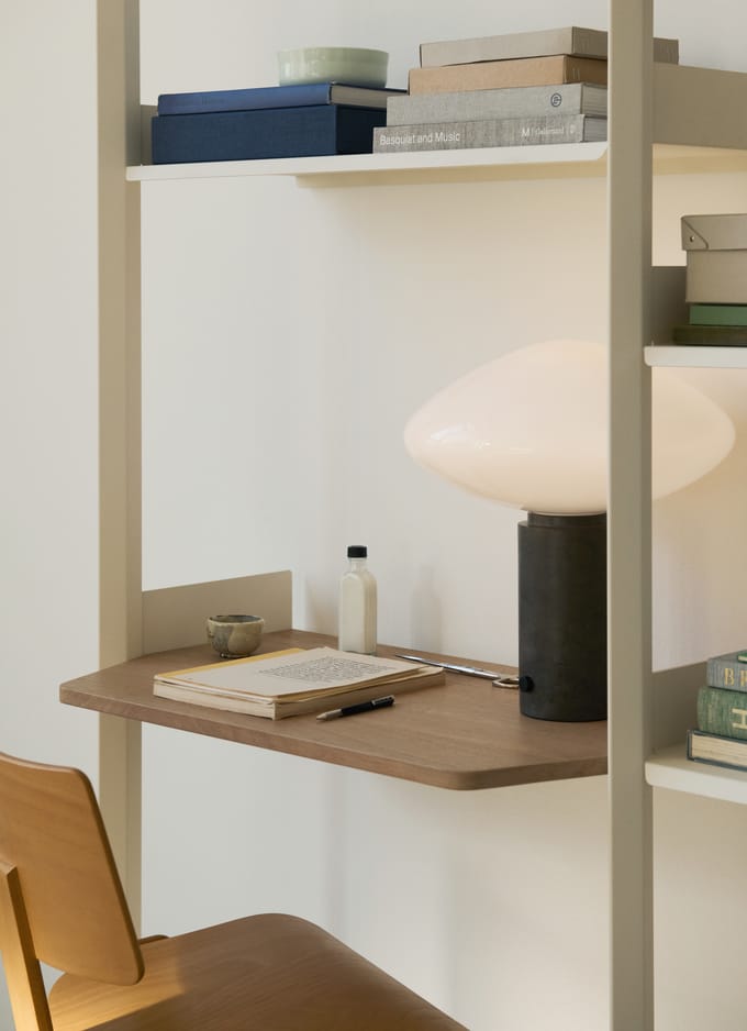 &Tradition Rombe rekken met bureauconfiguratie B (IF1 & IF5) - Alabaster