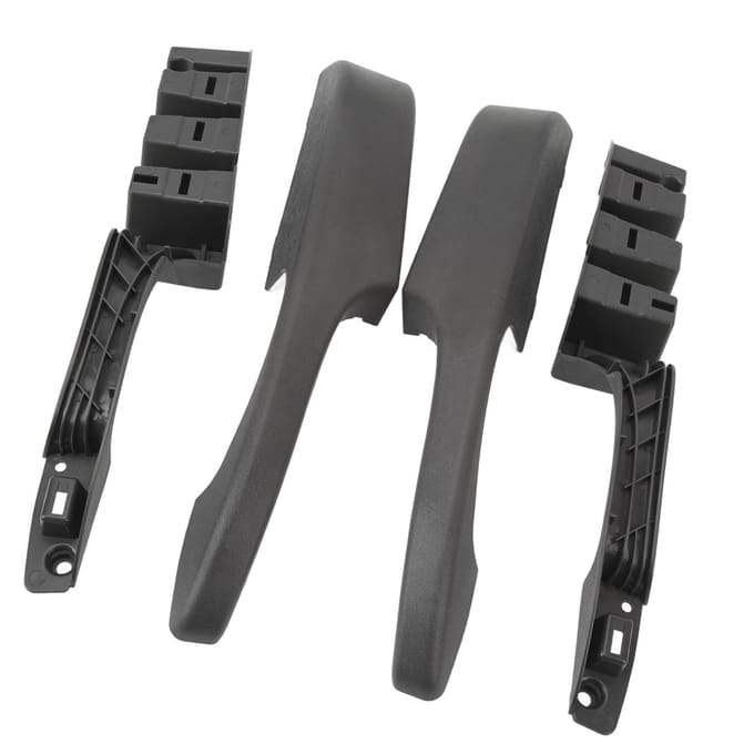 2 STUKS Armleuning Binnen Deurklink Links Rechts 25750064 Vervanging voor Chevy Express 1500 2500 black