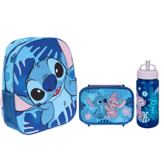 Lilo & Stitch schoolset; rugzak en lunchset