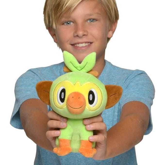 Pluche - KARAKTER OPTIES - Grookey - 8 inch - Pokémon Sword & Schild - Groen groen
