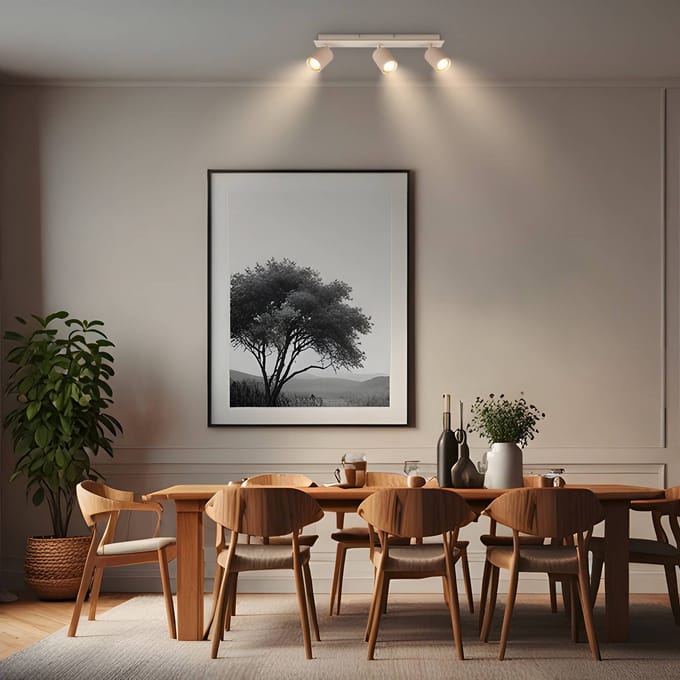 BRILONER Ida - Opbouwspot - plafondspot- GU10 fitting - spotlamp - voor woonkamer - 32cm