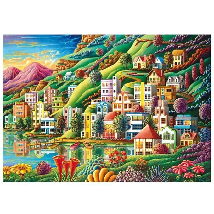 EDUCA - puzzel - 500 stuks - VERBORGEN HAVEN
