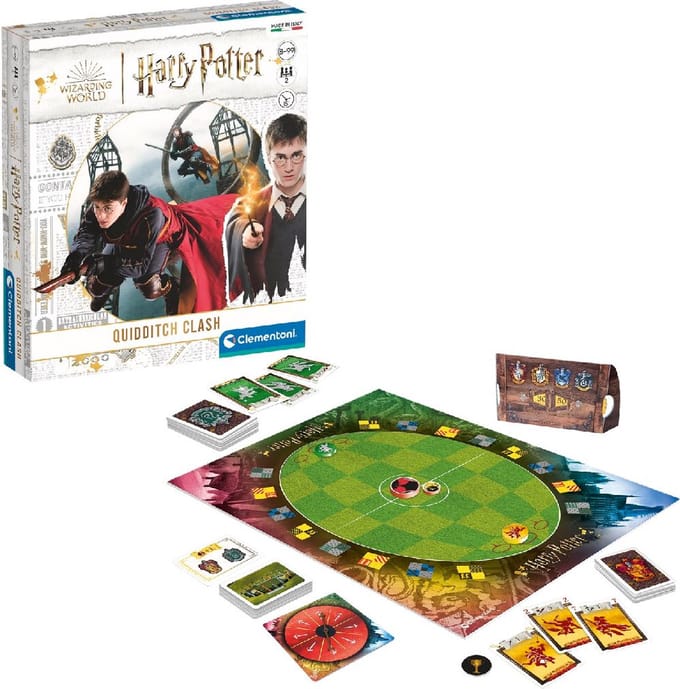 Clementoni - Harry Potter - Bordspel Quidditch Clash - Vanaf 8 jaar